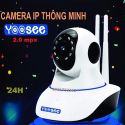 Camera IP YooSee 3 Anten HD720P + Thẻ yoosee 32Gb