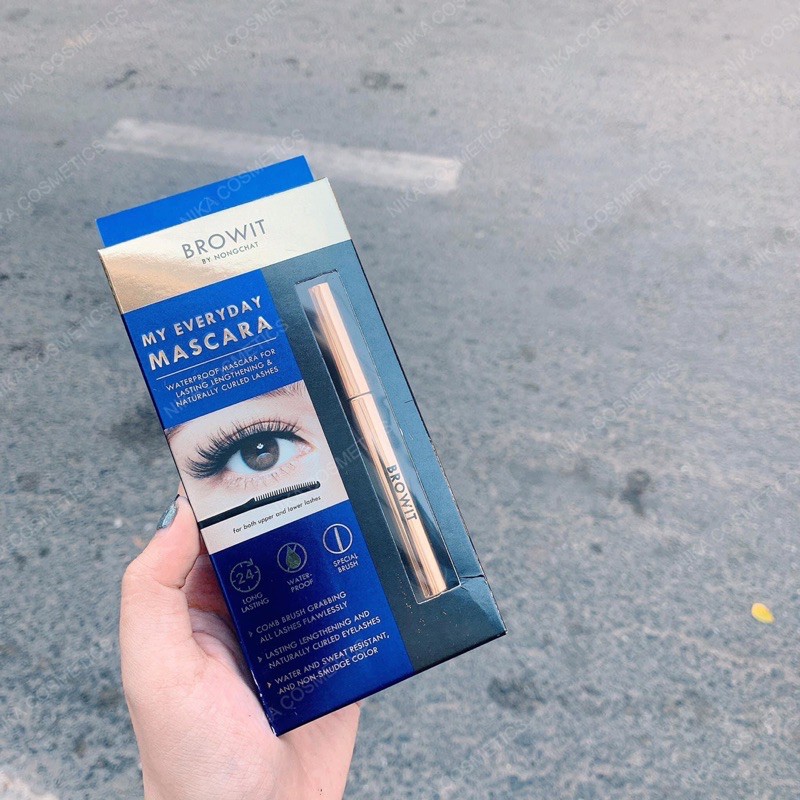 Mascara chuốt mi cong Nongchat My Everyday chống lem trôi tơi mi