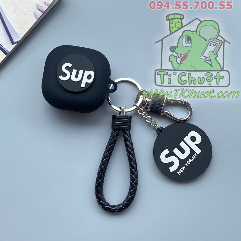 [Cao Cấp] Bao Ốp Galaxy Buds Pro/ Buds 2 Pro/ Buds 2/ Buds Live Silicon Dẻo Logo SUP Thời Trang