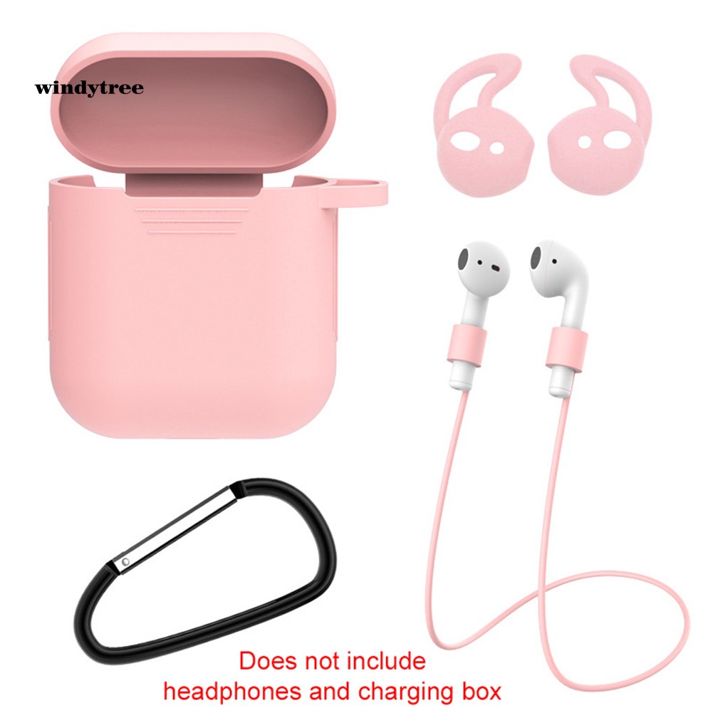 Bộ phụ kiện 4 món chống mất tiện dụng dành cho tai nghe bluetooth Airpod