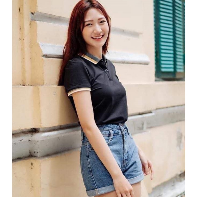Áo thun polo nữ YODY cổ bẻ chất vải cá sấu cao cấp ngắn tay thoáng khí APN3704 | BigBuy360 - bigbuy360.vn