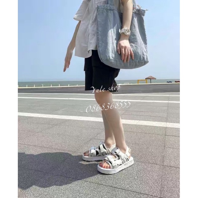 sandal 2 quai gấu sẵn hàngbò sữa