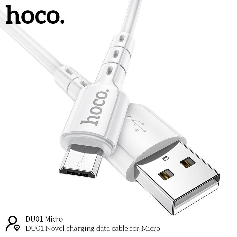 Dây Sạc - Cáp Sạc Micro USB HOCO DU01 Sạc Nhanh -  Cho Điện thoại Android Pin Sạc Dự Phòng Tai Nghe Bluetooth