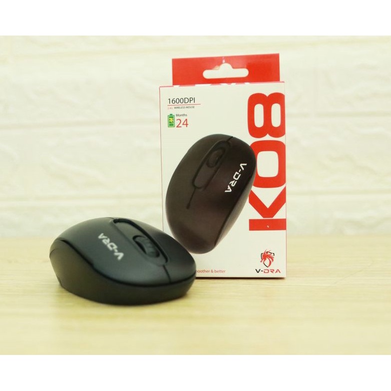CHUỘT KHÔNG DÂY V-DRA K08