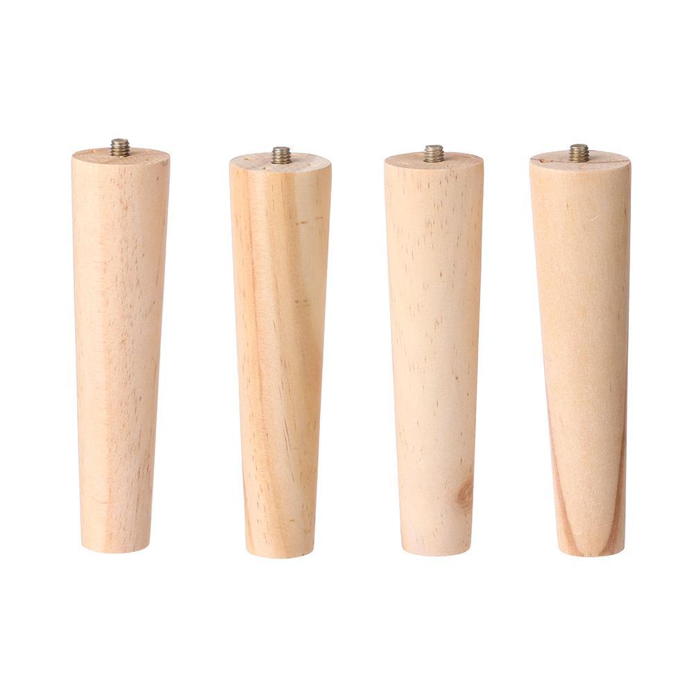 Bộ 4 Chân Ghế Gỗ Dùng Trang Trí Nội Thất Tiện Dụng