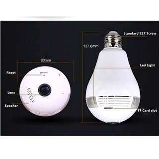 Camera VR 360 - IPC bóng đèn chuẩn 2.0Mp cực nét