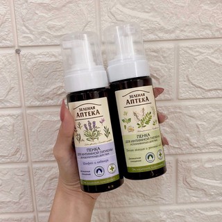 Dung Dịch Vệ Sinh Phụ Nữ Nga tạo bọt Apteka Green Pharmacy