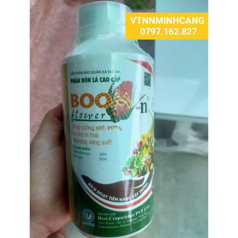 PHÂN BÓN LÁ CAO CẤP BOOM_n ( chai 500ml)