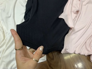 áo len tăm ( áo dài tay, cổ 3 phân )
