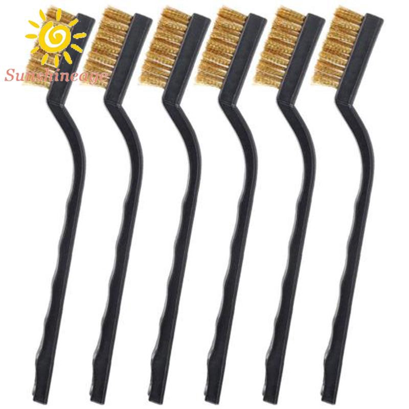 Set 12 Chổi Sợi Kim Loại Vệ Sinh Đa Năng