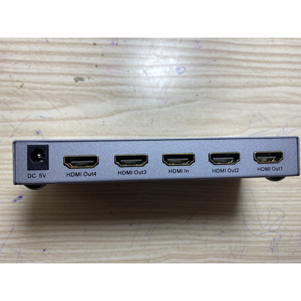 Bộ chia HDMI 1 ra 4 DTECH DT-7144 hỗ trợ 4Kx2K