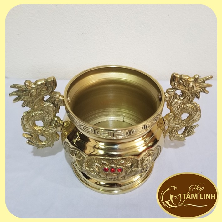 Lư Hương Bằng Đồng Cao 8.5 cm