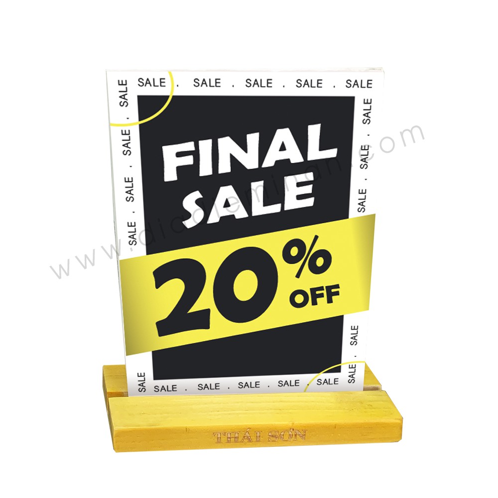 Bảng sale - Tấm Sale - Bảng Giảm giá - Tấm giảm giá  _ MẪU 6
