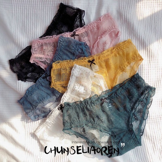 Quần lót nữ ren thêu Cao cấp siêu mềm mịn