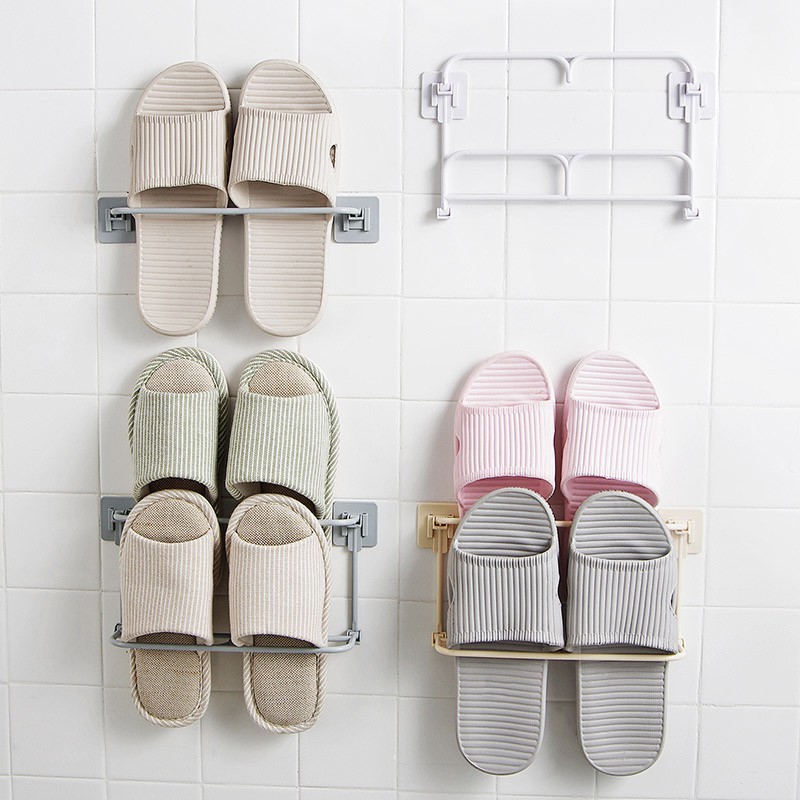 Kệ để giày dép đơn giản tiện dụng dành cho phòng tắm
