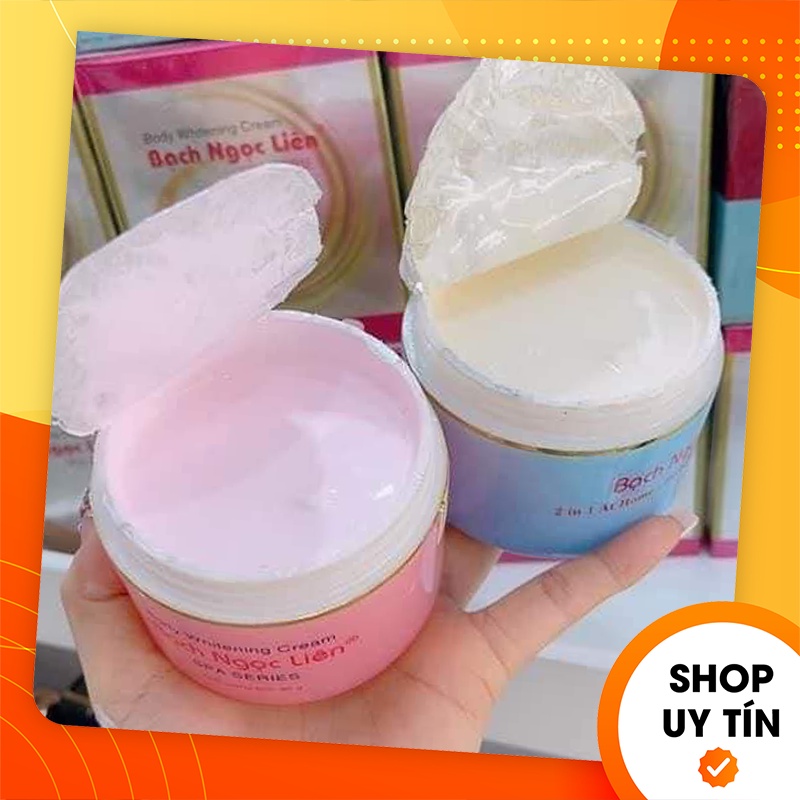 [Chính hãng] Kem Body Bạch Ngọc Liên Xanh - Kem body 2 in 1 dưỡng trắng da toàn thân - 8936079450656