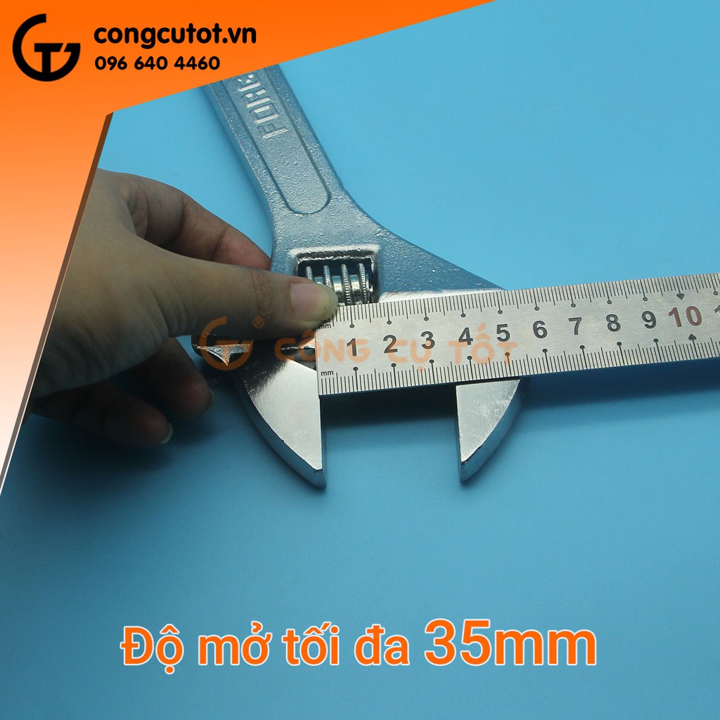 Mỏ lết trắng 12 inch