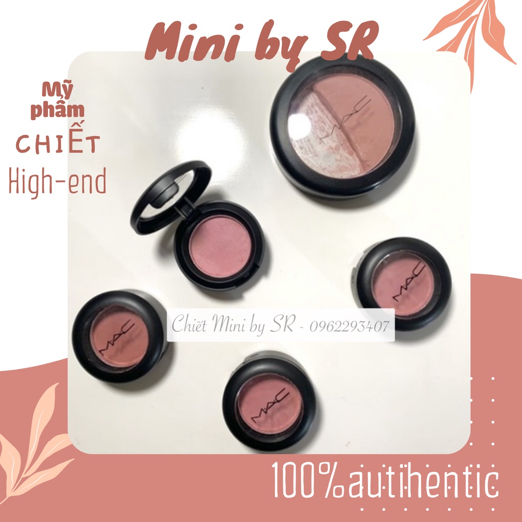 Phấn Má Hồng Mac Powder Blush màu Brunt pepper