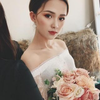 Set hoa Cô dâu tặng cài áo chú rể
