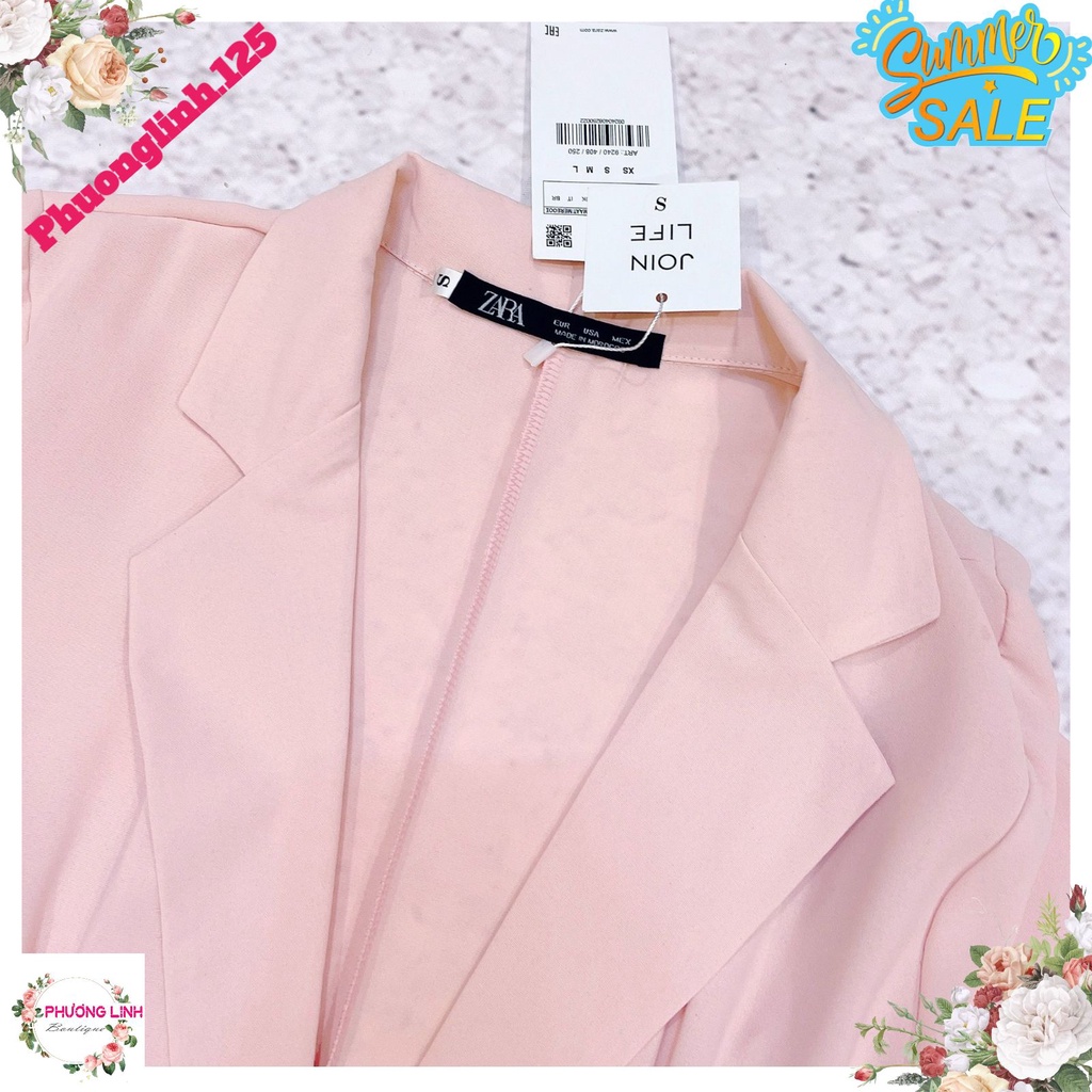 SET VEST HÔNG KHUY TRẮNG CHUN SAU | BigBuy360 - bigbuy360.vn