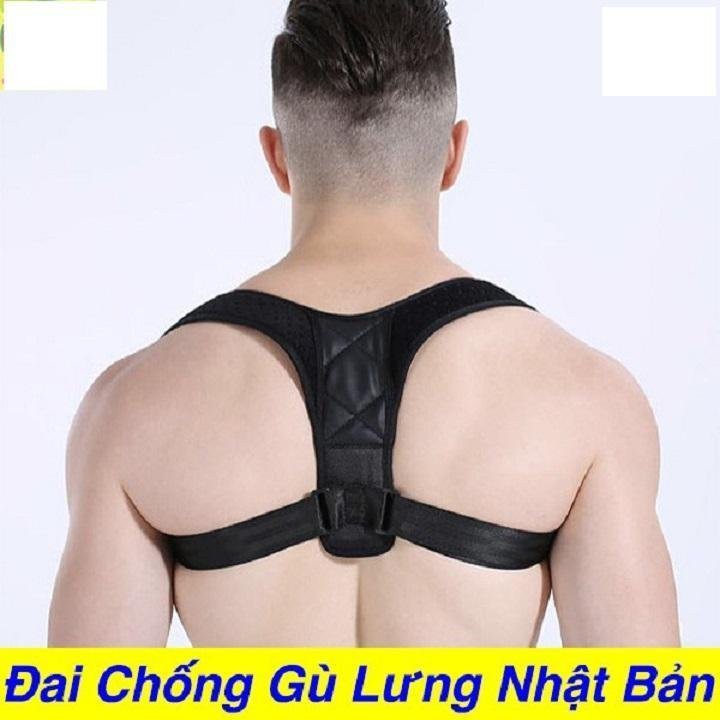 Đai chống gù lưng - vai - eo - chất liệu bền-thoáng - có nẹp cố định cột sống công nghệ nhật bản