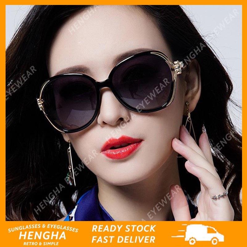 Kính Mát Gọng Nhựa Thời Trang Sang Trọng Cho Nữ