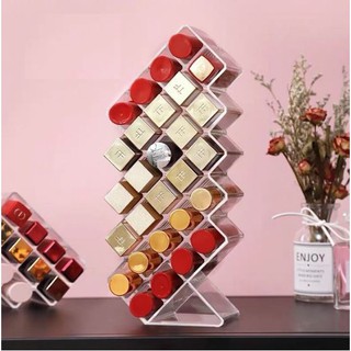CÓ SẴN - Khay Đựng Son 28 Ô Tháp Đứng