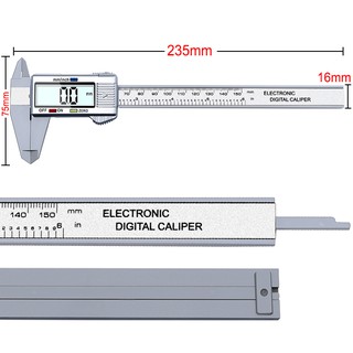 Thước đo độ dày da thuộc có màn hình LCD