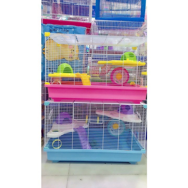 Lồng sân chơi mạo hiểm cho hamster