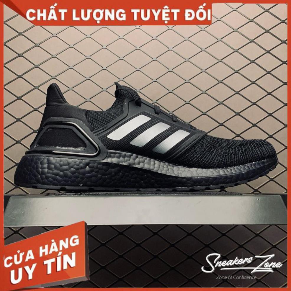 (FREE SHIP + HỘP + QUÀ) Giày thể thao ULTRA BOOST 6.0 full đen Ultra boost 2020 full đen siêu đẹp cho nam và nữ | BigBuy360 - bigbuy360.vn