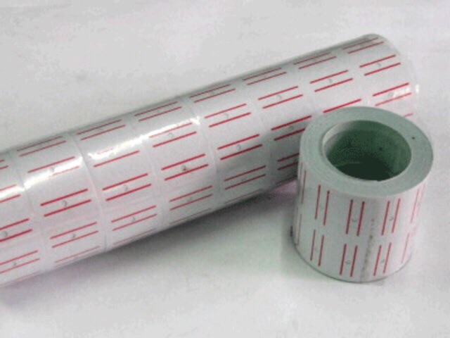 1 cuộn giấy bắn giá tiền, giấy dán giá