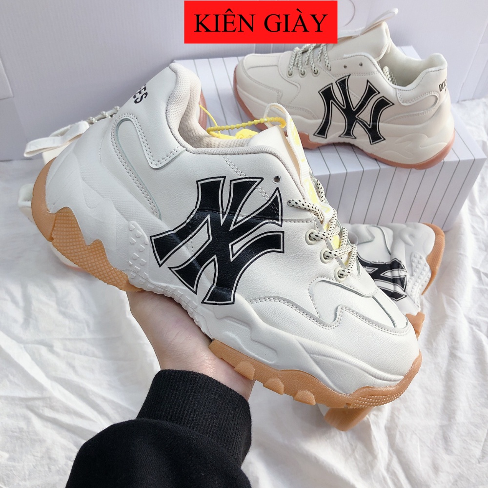 Giày Thể Thao Nam Nữ Kiên MIB Ny Đế Nâu Tách
