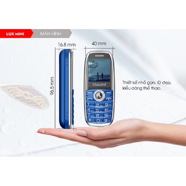 Điện thoại Masstel Lux mini đôc lạ chất lượng mới 100% | BigBuy360 - bigbuy360.vn
