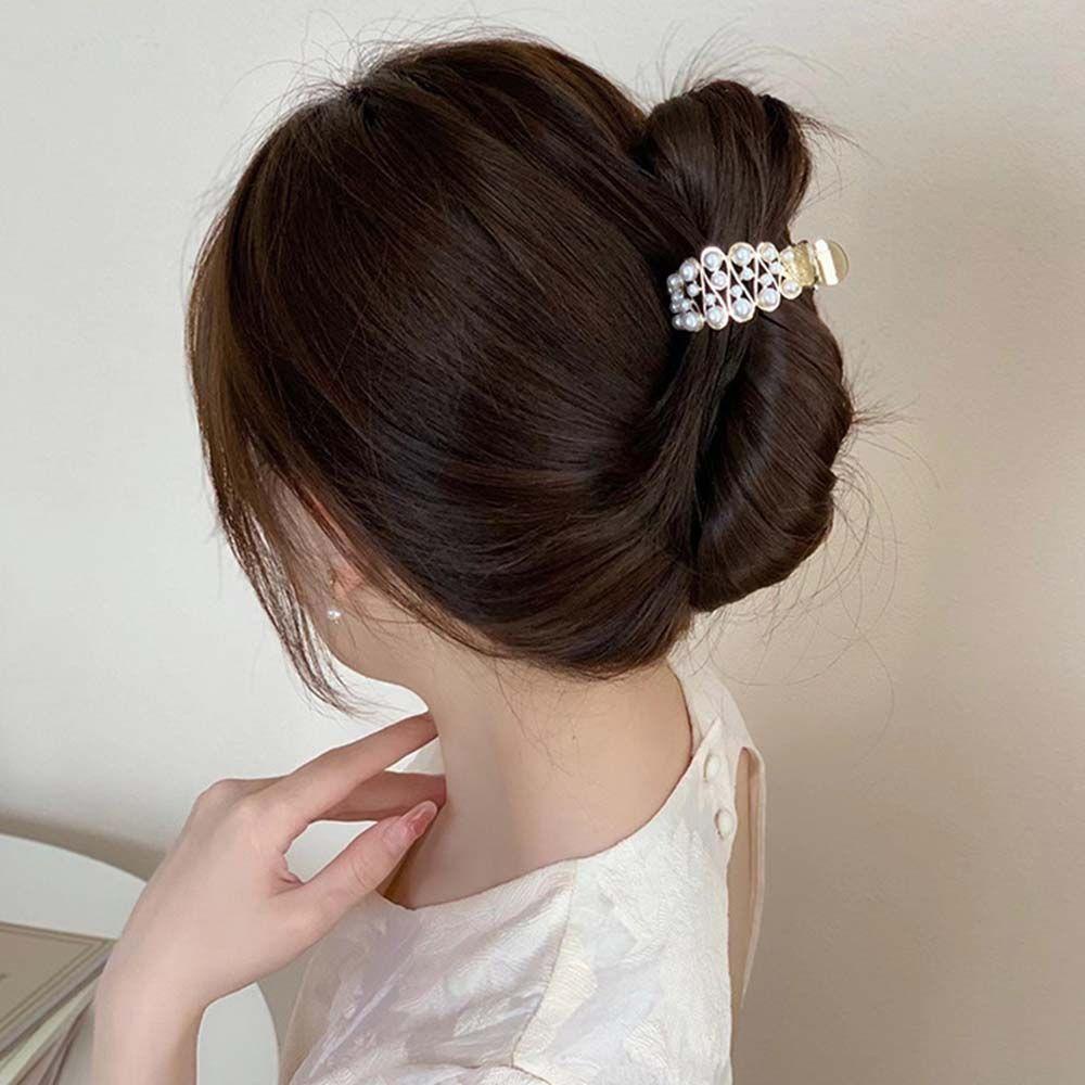MOCHO Kẹp Tóc Càng Cua Phong Cách Vintage Hàn Quốc Cho Nữ