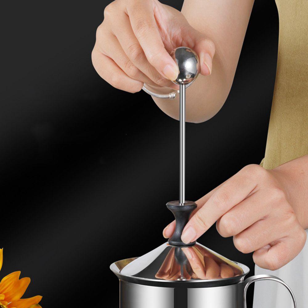 Bình Tạo Bọt Sữa Cà Phê Malcom Bằng Thép Không Gỉ Hai Lớp Lưới Dành Cho Nhà Bếp
