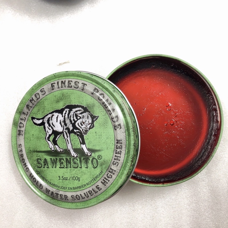 Sáp Tạo Kiểu Tóc Nam Pomade Sawensito Xanh Green Hương dừa non