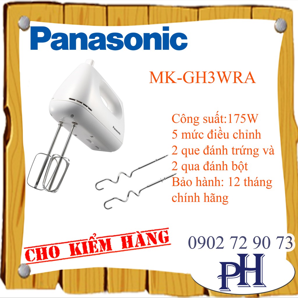 Máy đánh trứng Panasonic MK-GH3WRA