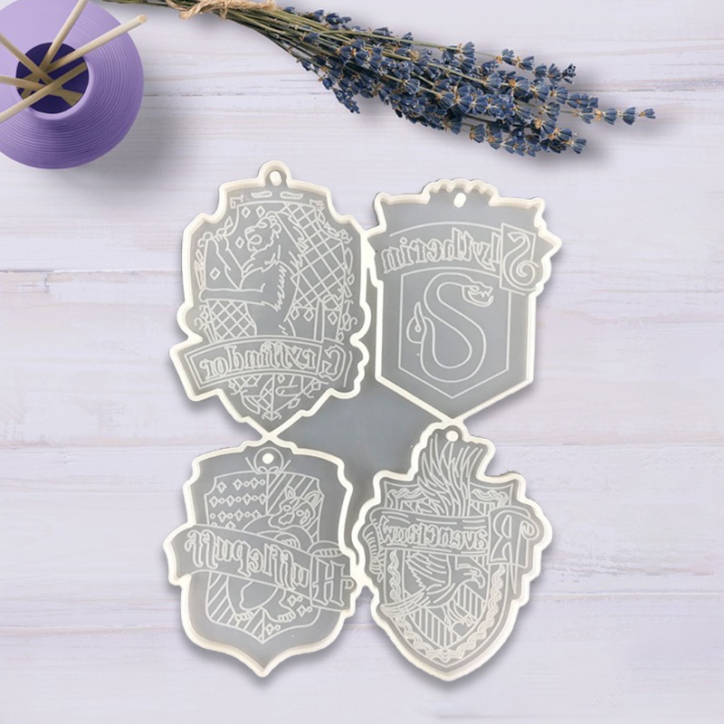 Khuôn Nhựa Epoxy Làm Móc Khóa Hình Bình Nước Harry-Potter