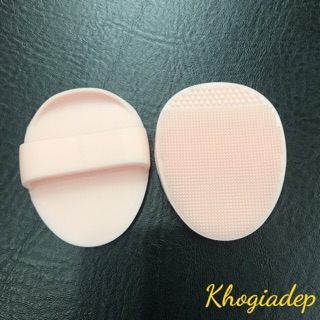 Miếng rửa mặt Silicon rửa mặt siêu sạch hết mụn cám