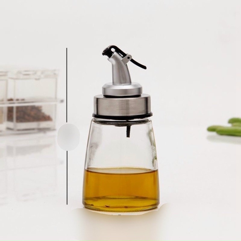 Chai thủy tinh 180ml rót dầu, dung dịch