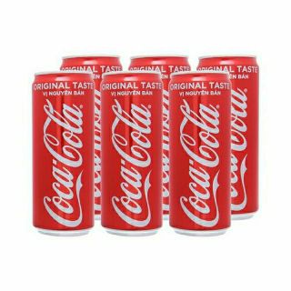 LỐC 6 LON COCA COLA CAO 330ML