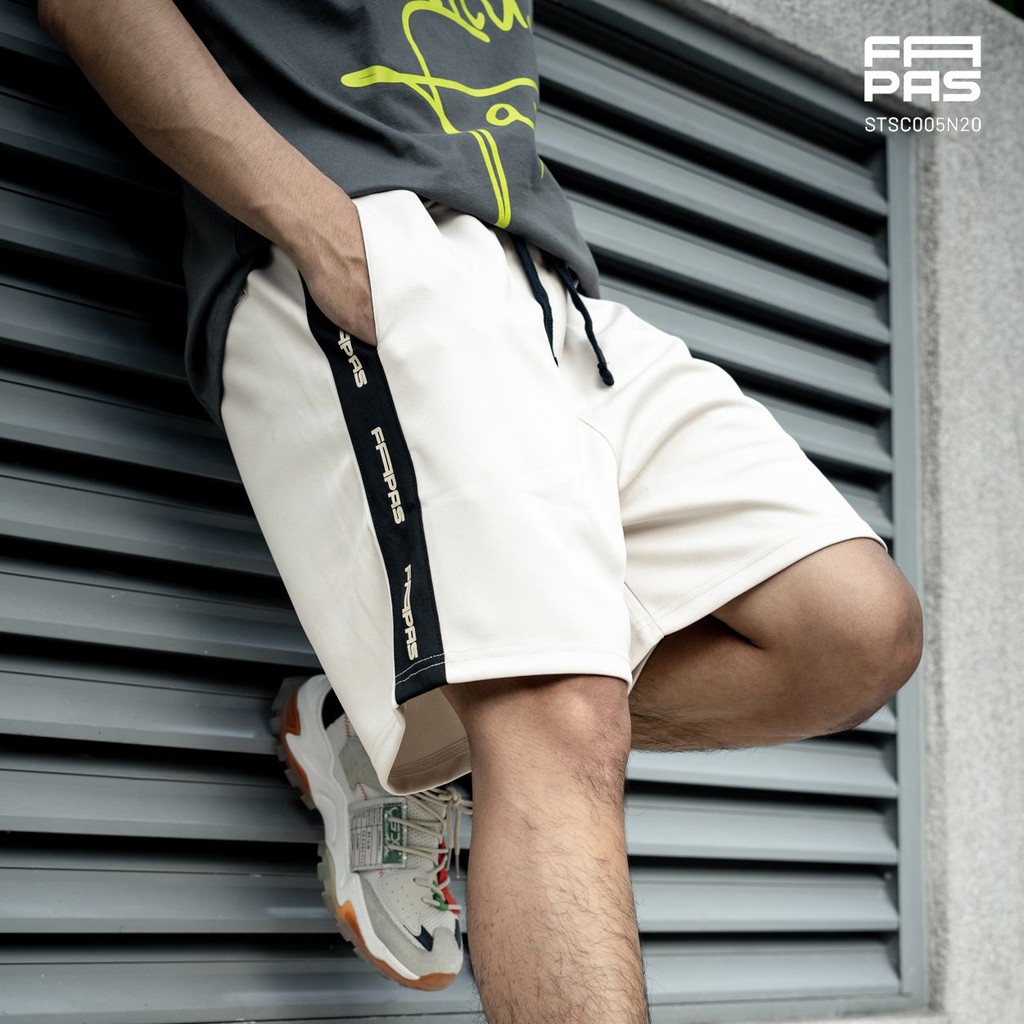 Quần Short FAPAS Phối Sọc Chữ | BigBuy360 - bigbuy360.vn