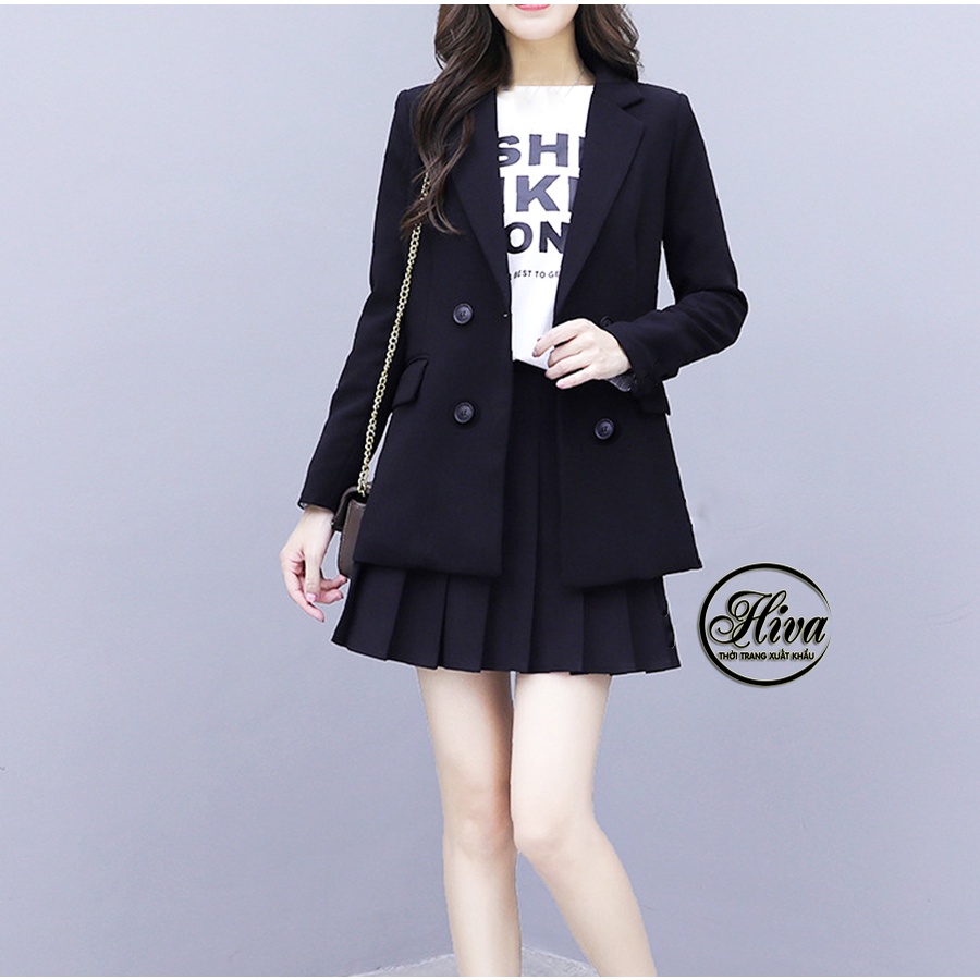 Áo vest nữ thời trang công sở , Blazer Hàn Quốc văn phòng sự kiện dự tiệc đi làm event