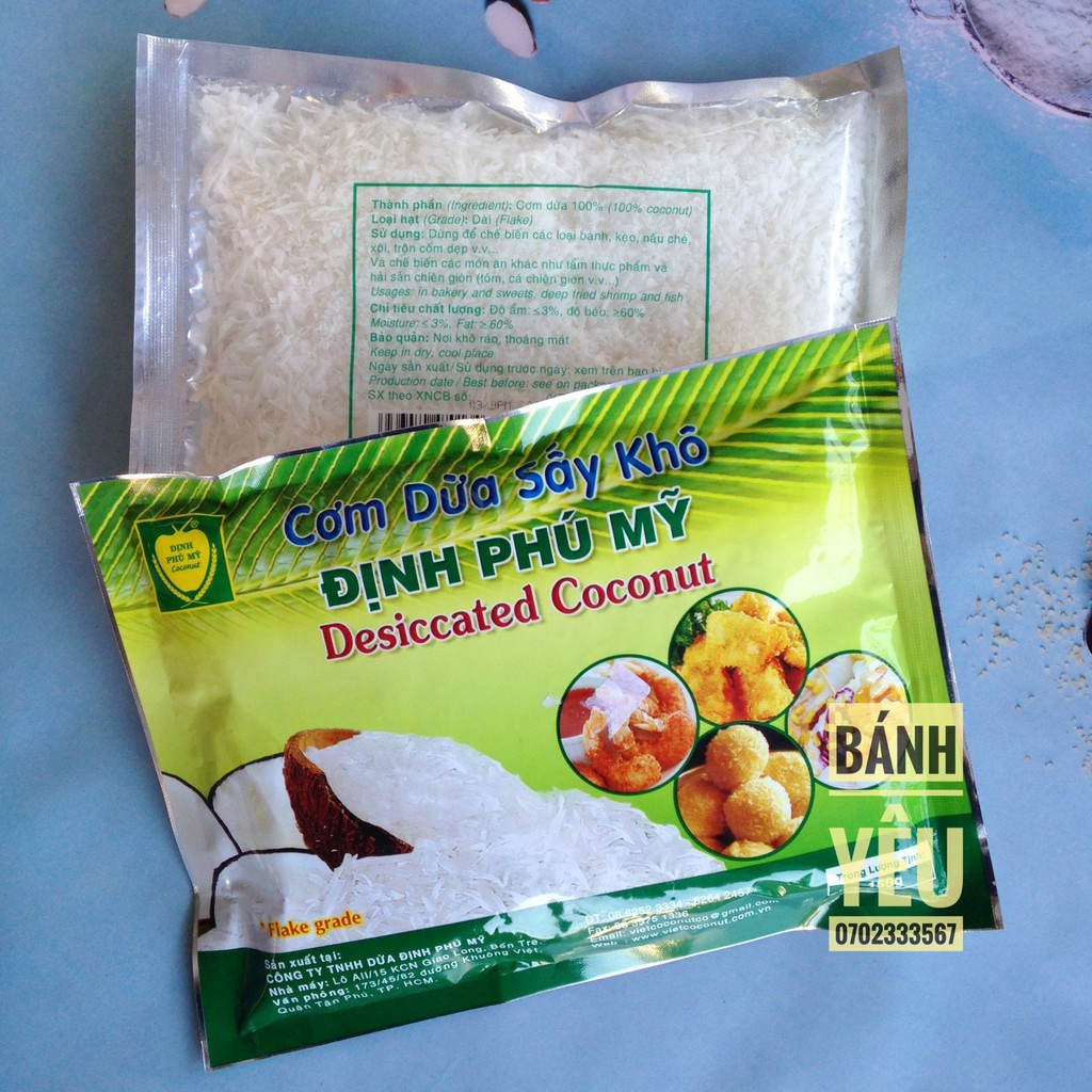 Cơm dừa sấy khô Định Phú Mỹ Sợi Dài 150g - PL33