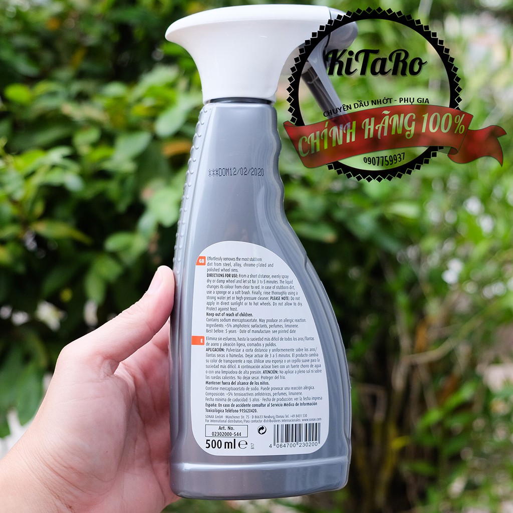 Rửa Mâm Xe Sonax Wheel Cleaner