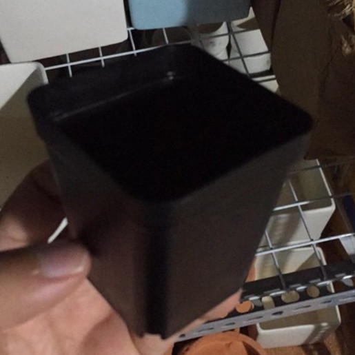 Chậu nhựa vuông đen 5x5 |FREESHIP  SIÊU XINH | LỖI 1 ĐỔI 1