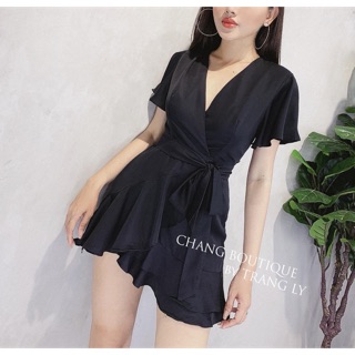 Bigsize Đầm Đũi tay loe thắt eo 60-80kg