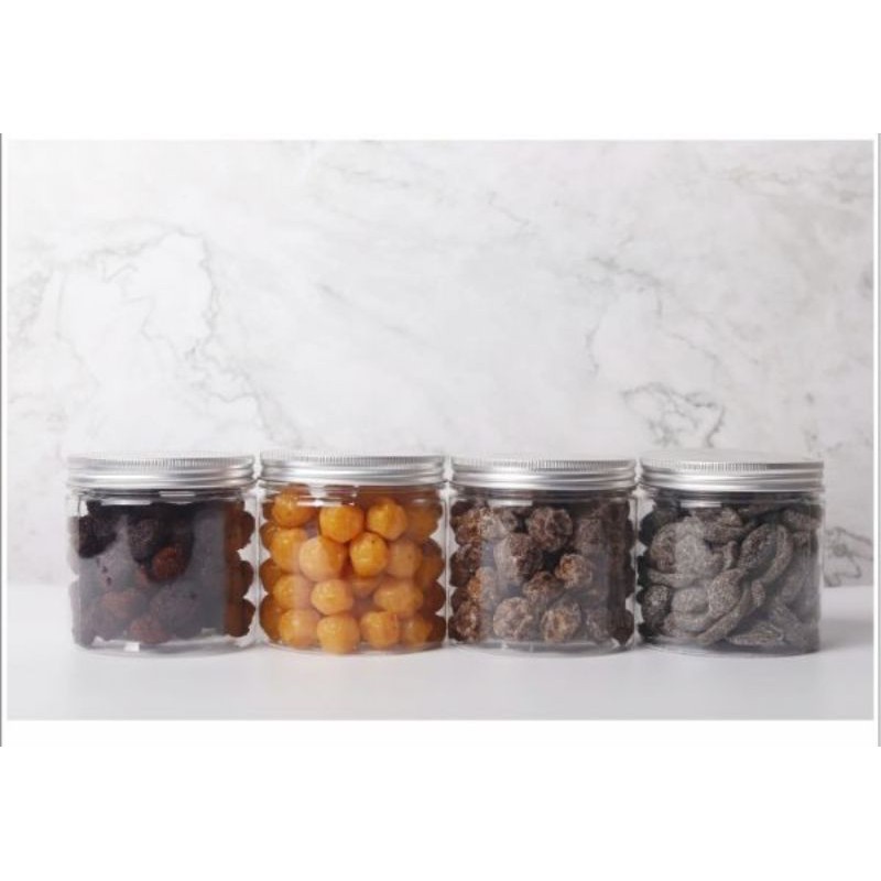 Hủ PET vặn 400ML 9x8,5cm kèm seal hoặc lót nhựa