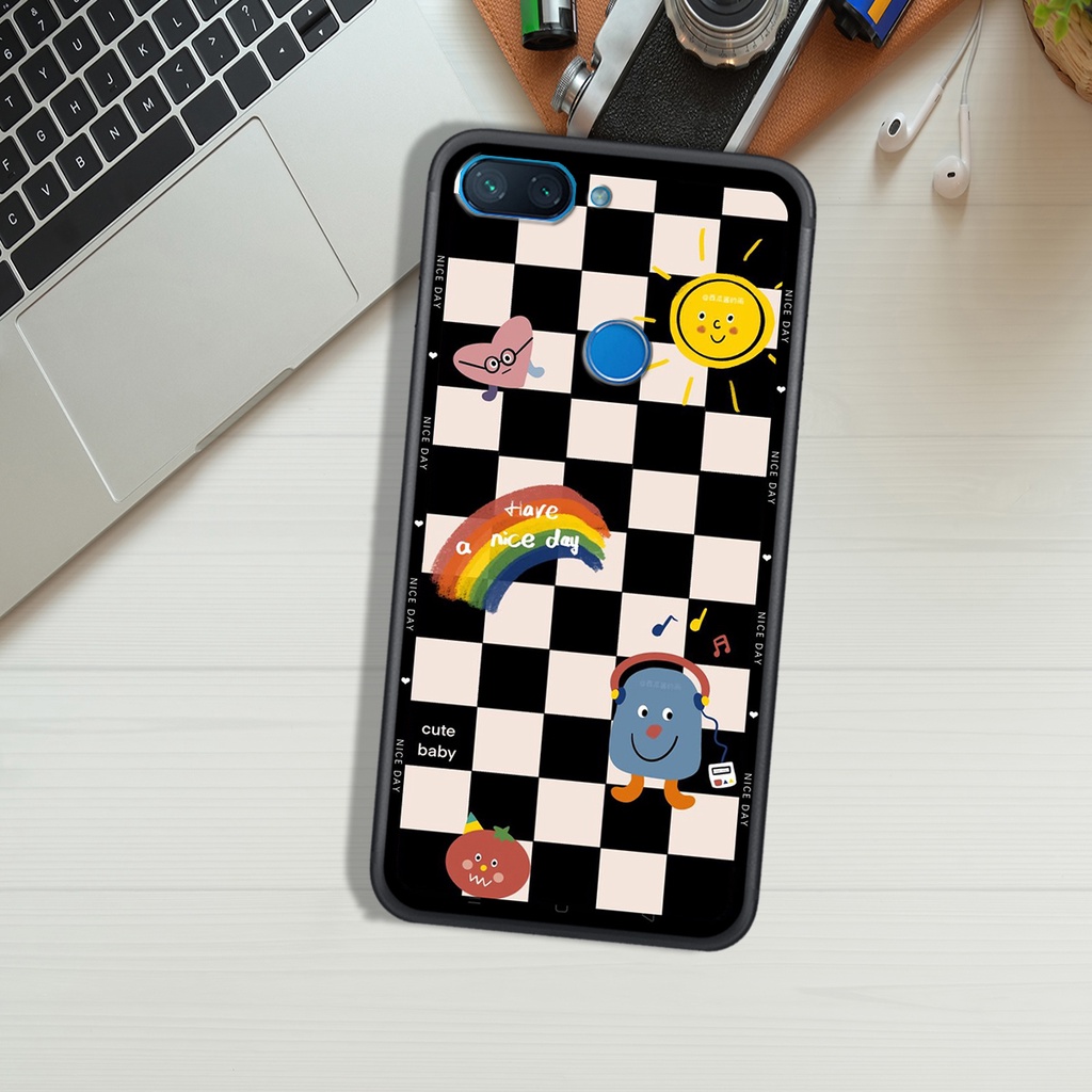 Ốp Lưng XIAOMI MI 5X - MI A1 - MI 8 LITE - MI 8 - MI 8 SE , In Hình &quot;Black Heart&quot; Phong Cách Đẹp.