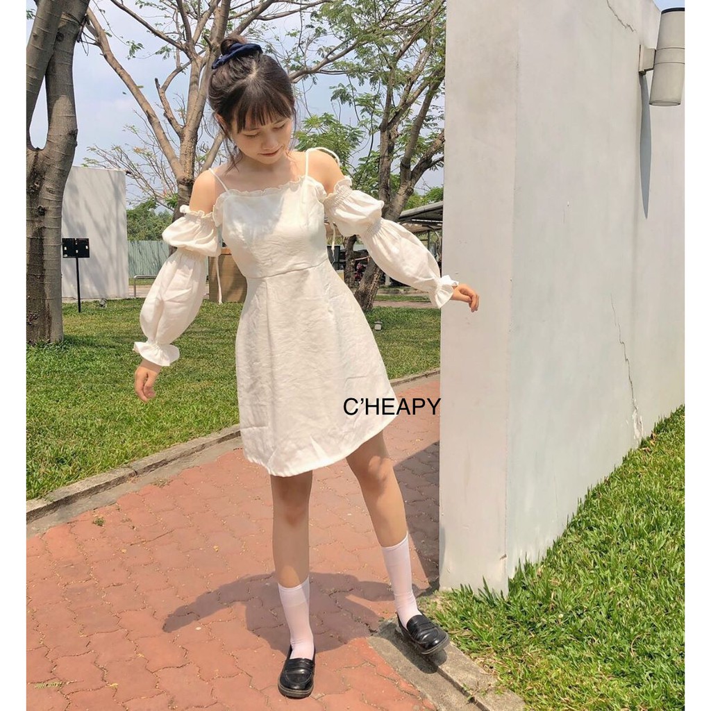 Đầm trễ vai Lisa | BigBuy360 - bigbuy360.vn